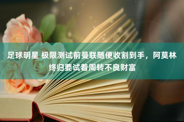 足球明星 极限测试前曼联随便收割到手，阿莫林终归要试着周转不良财富