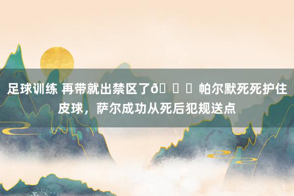 足球训练 再带就出禁区了😂帕尔默死死护住皮球，萨尔成功从死后犯规送点