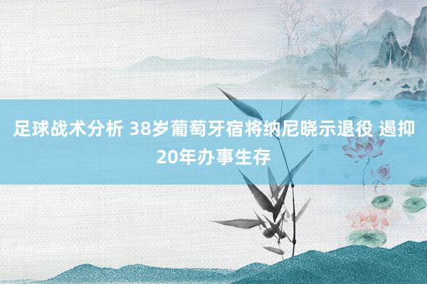 足球战术分析 38岁葡萄牙宿将纳尼晓示退役 遏抑20年办事生存